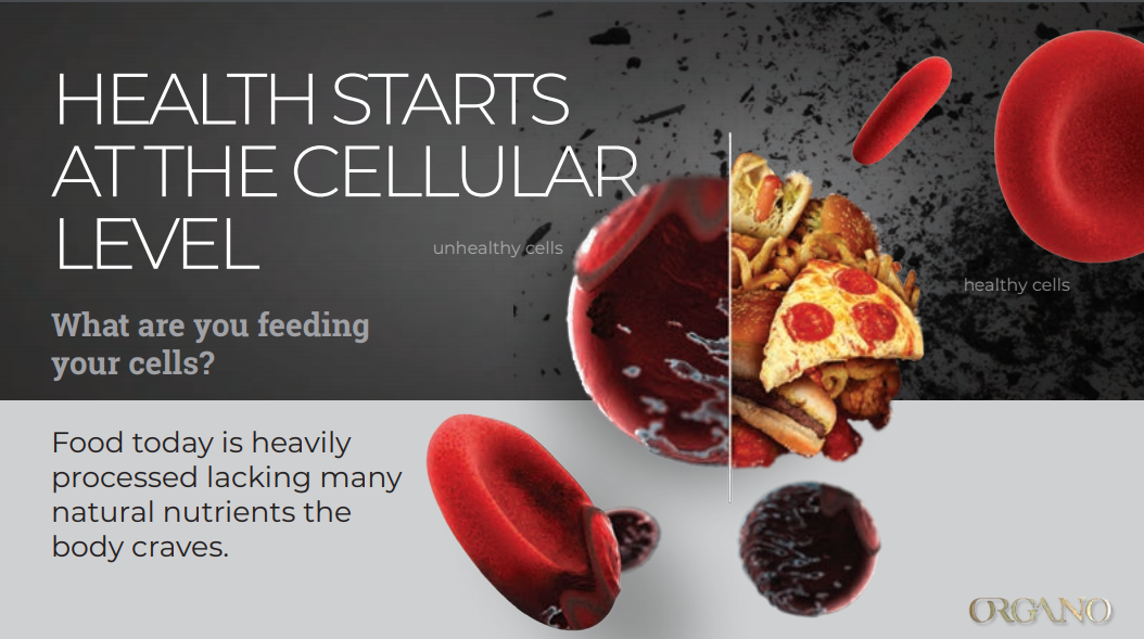 HEALTH STARTS AT THE CELLULAR LEVEL