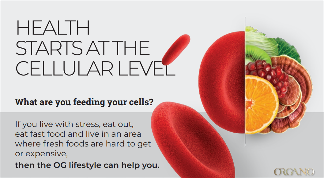 HEALTH STARTS AT THE CELLULAR LEVEL